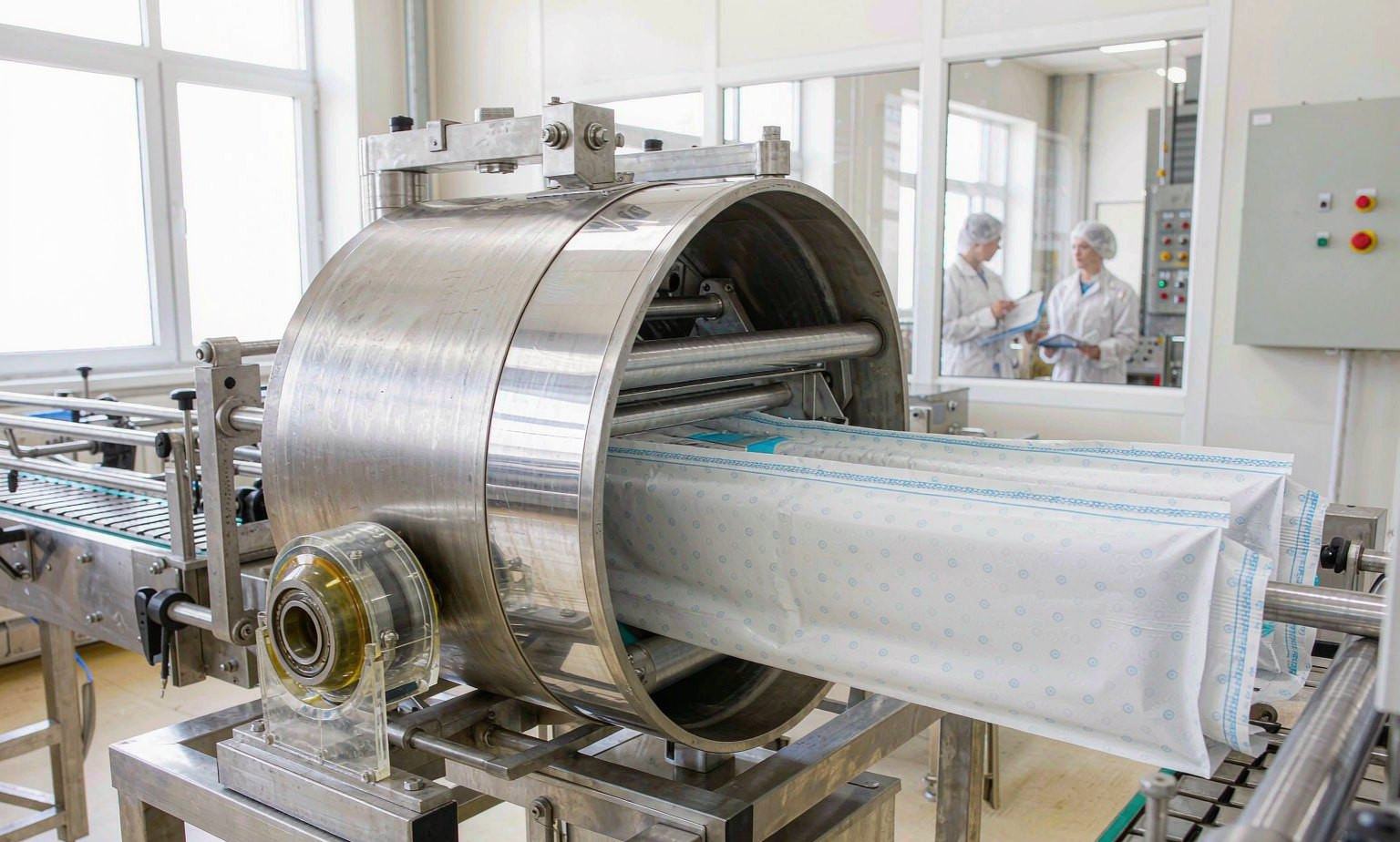 Food processing plant machinery